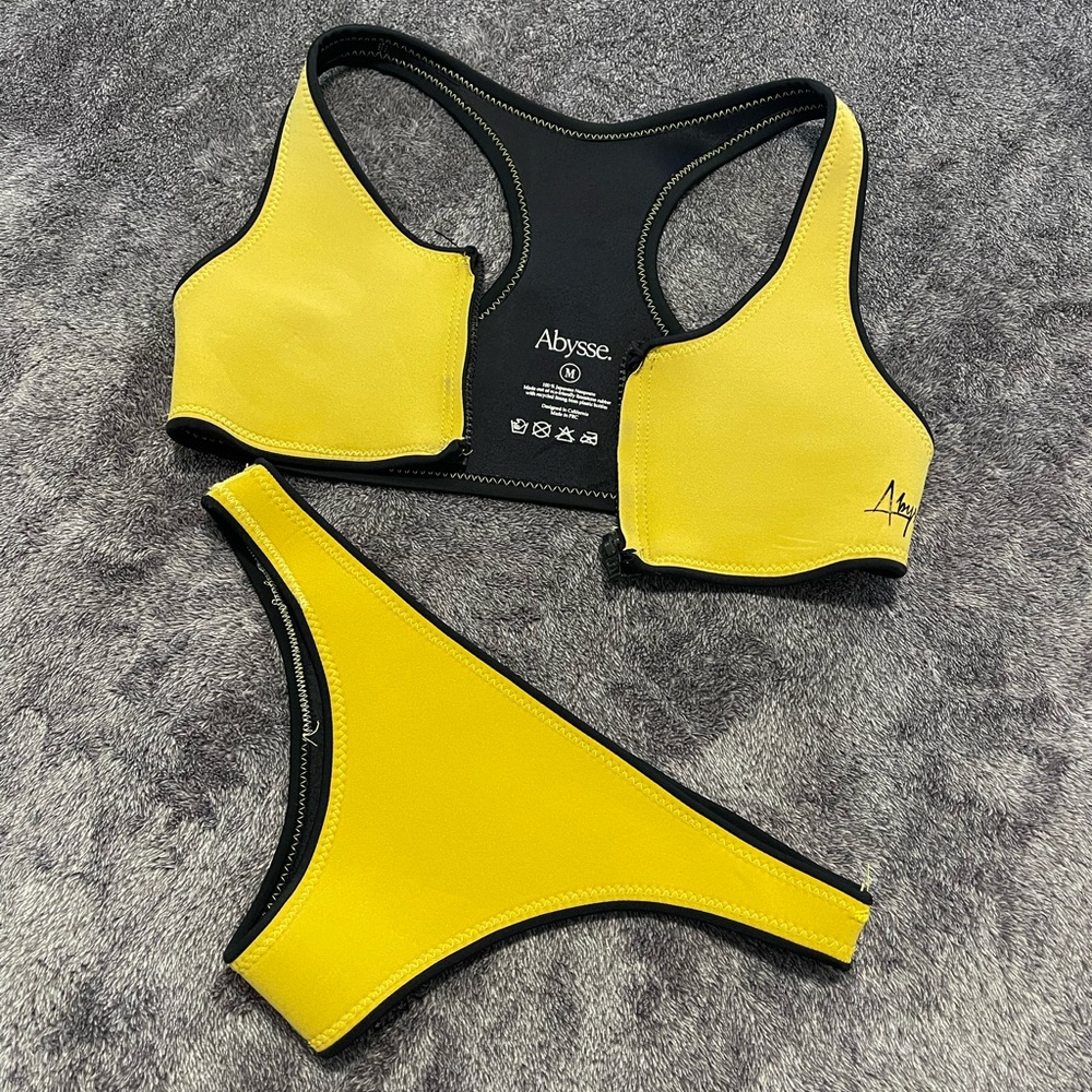 Abysse Wetsuit Bikini  - Yellow
